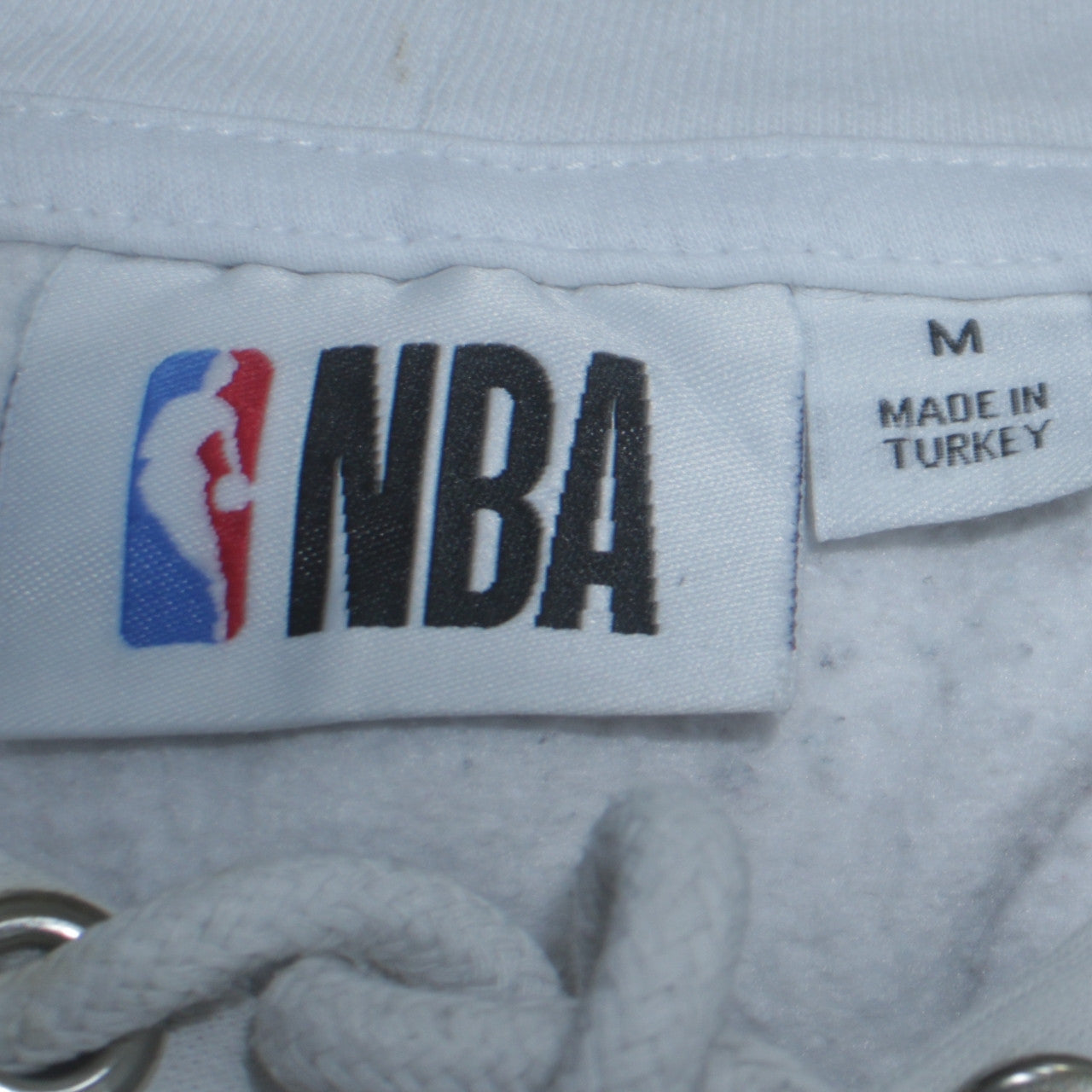 Primark NBA Brooklyn Nets Men's White Pullover Hoodie M
