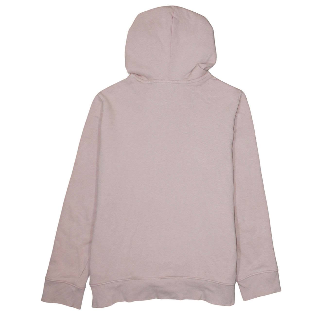 Adidas Women Pink Hoodie Size 16 Pullover Cotton Graphic Logo