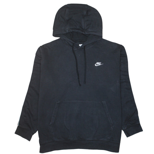 Nike Womens Black Medium Pullover Hoodie Sweatshirt Casual Sportswear