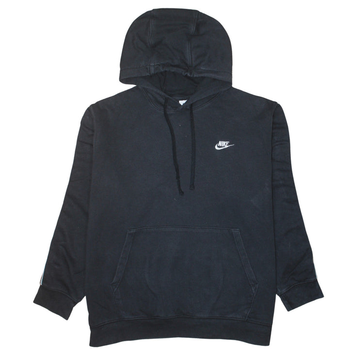 Nike Womens Black Medium Pullover Hoodie Sweatshirt Casual Sportswear