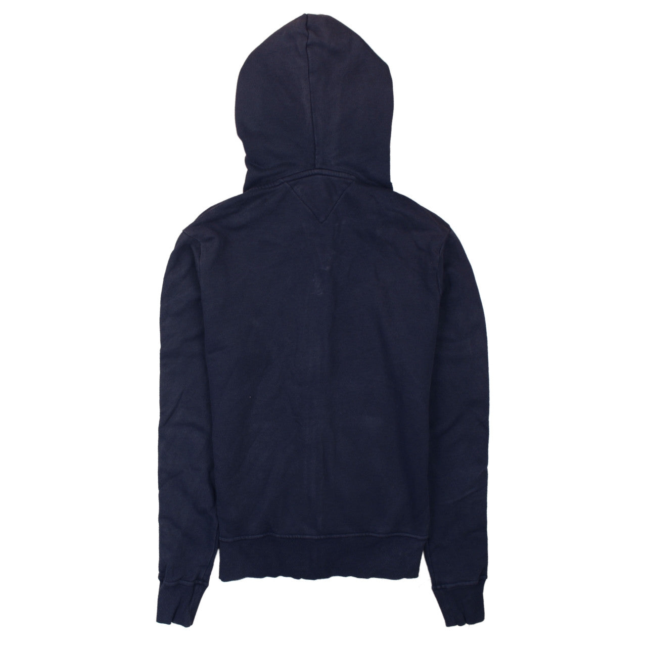 Tommy Hilfiger Men's Blue Full Zip Hoodie Size S Logo Trim