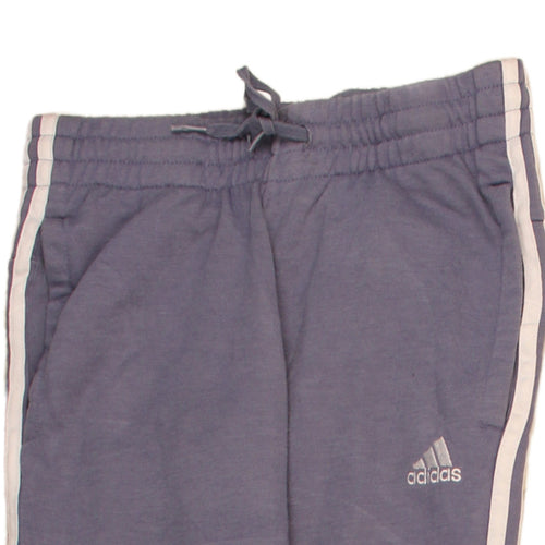 Adidas Womens Blue XS Jogger Track Pants Elastic Waist