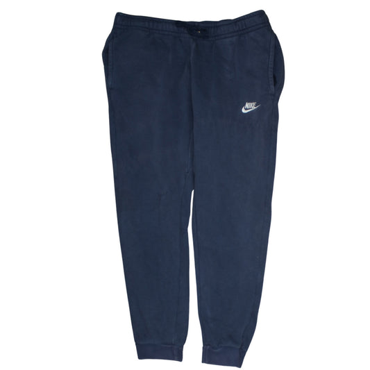 Nike Men's Blue Fleece Jogger Sweatpants Tapered Track Trousers M