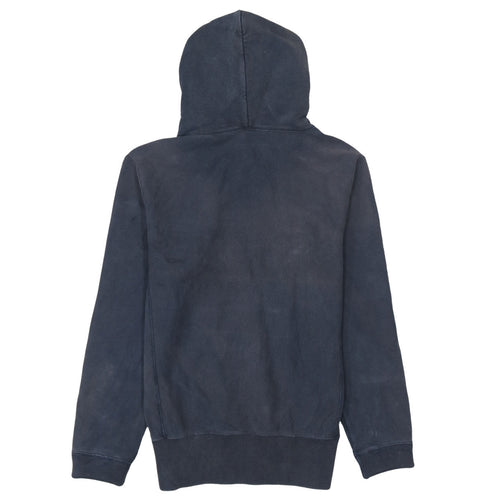 Champion Men's Blue Medium Pullover Hoodie Reverse Weave