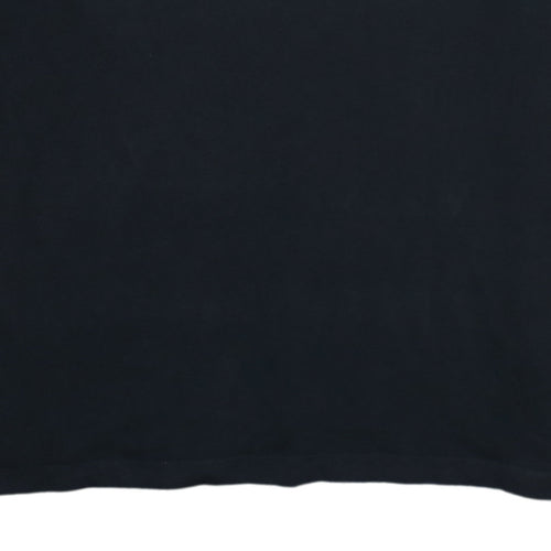 Nike Men's Black Small Logo Sports Crew Neck T-Shirt
