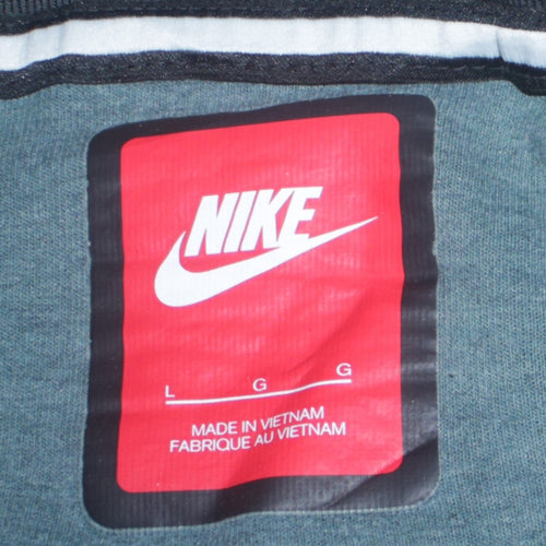 Nike Men's Green Full Zip Hoodie Size L Regular Fit