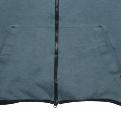 Nike Men's Green Full Zip Hoodie Size L Regular Fit