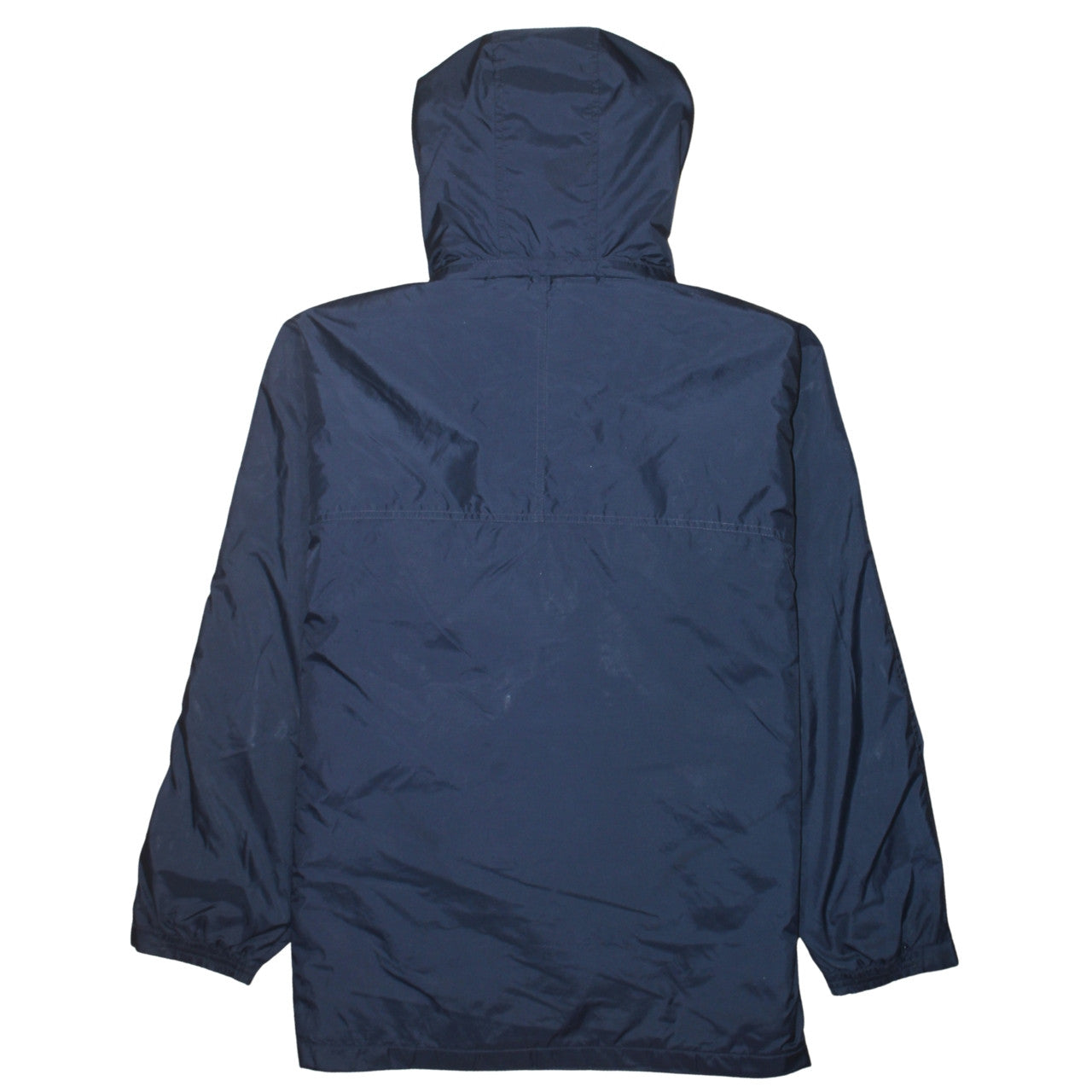 Kappa Men's Blue Hooded Windbreaker Jacket Size S Lightweight Casual