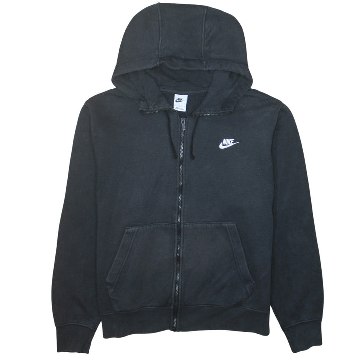 Nike Women's Black Full Zip Hoodie Sweatshirt Size L