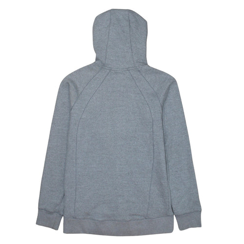 Jordan Boys Grey Full Zip Hoodie 12-13 Years Cotton Blend Fleece