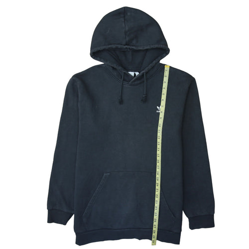 Adidas Mens Black XL Pullover Hoodie Fleece Regular Fit