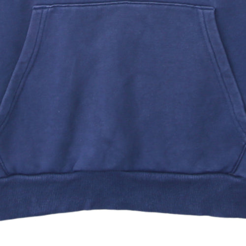 Puma Men's Blue Pullover Hoodie Small Sports Fleece Sweatshirt
