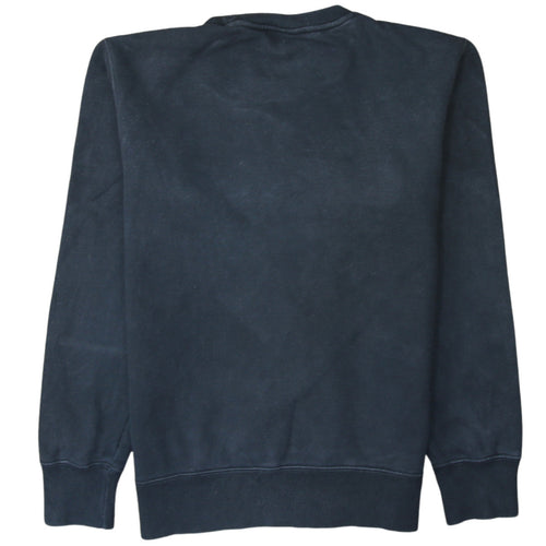 Champion Men's Black Small Pullover Sweatshirt Embroidered Logo