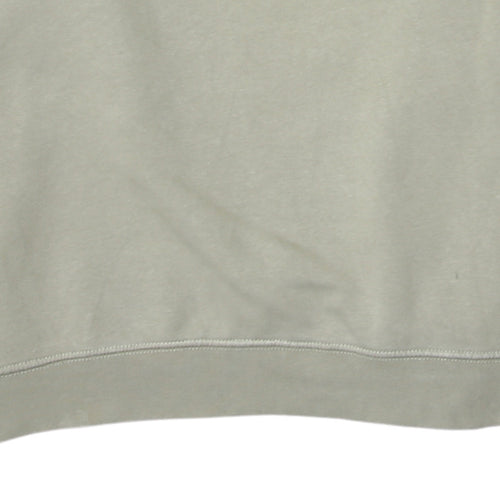 Nike Women’s Beige Crew Neck Pullover Sweatshirt M Logo Print