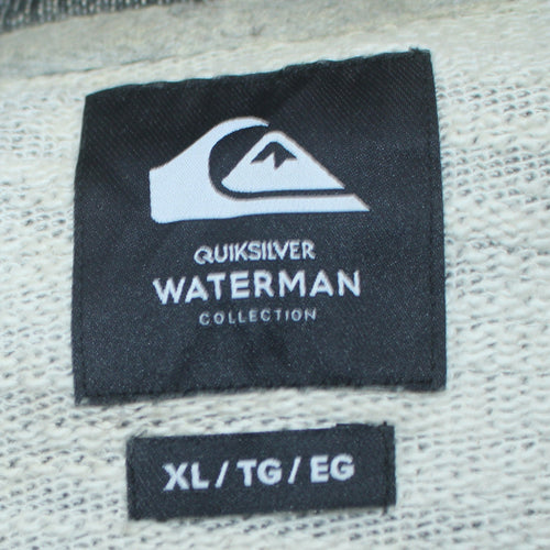 Quiksilver Waterman Grey Men’s XL Pullover Hoodie