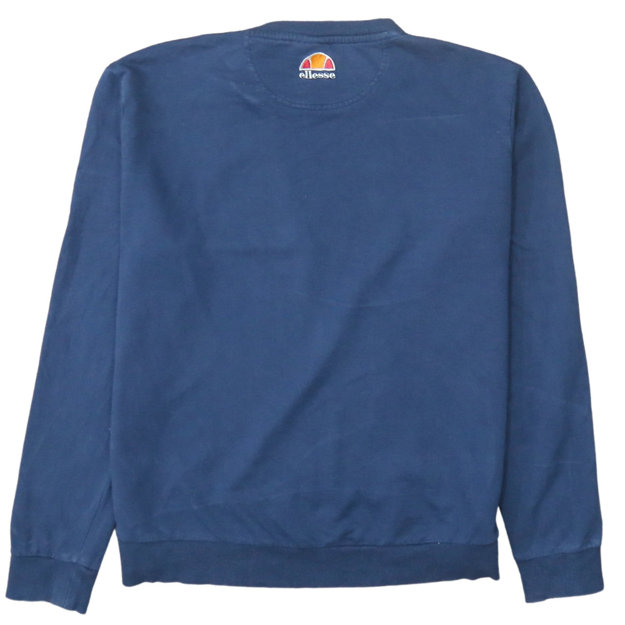Ellesse Womens Blue Size 16 Pullover Sweatshirt Logo Crew Neck
