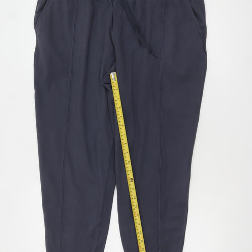 Mondetta Womens Blue XL Jogger Trousers Cotton Blend Comfort Fit