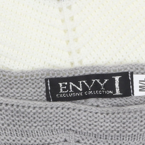 ENVY Women’s Multicoloured Knit Pullover Jumper M