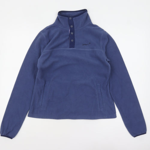 Gelert Women's Blue Fleece Henley Sweatshirt UK 10