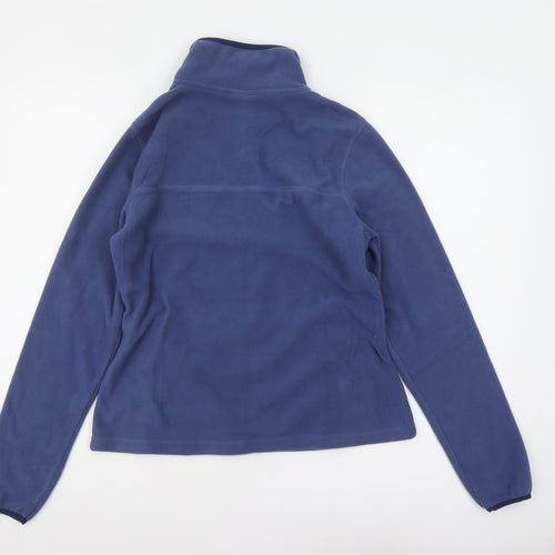 Gelert Women's Blue Fleece Henley Sweatshirt UK 10
