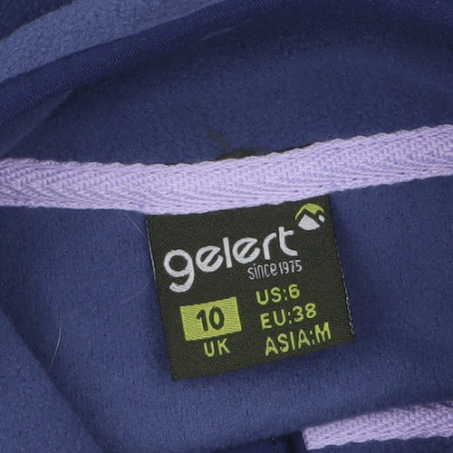 Gelert Women's Blue Fleece Henley Sweatshirt UK 10