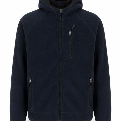 Kensington Eastside Men's Blue Full Zip Fleece Hoodie XL