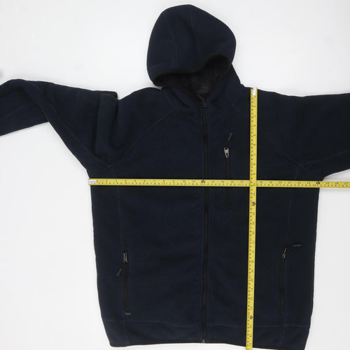 Kensington Eastside Men's Blue Full Zip Fleece Hoodie XL