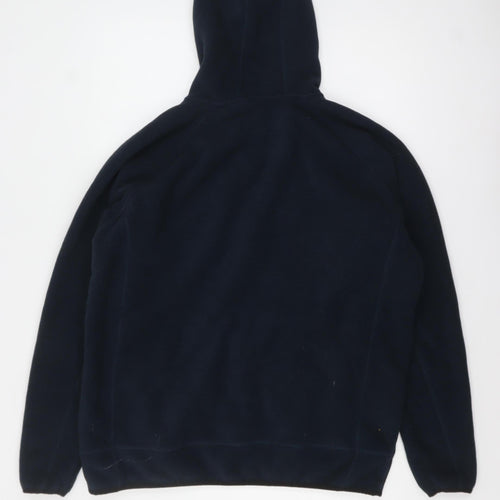 Kensington Eastside Men's Blue Full Zip Fleece Hoodie XL
