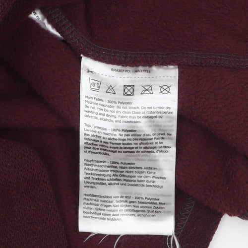 Regatta Men's Brown Fleece 1/2 Zip Pullover XL Outdoor Sweatshirt