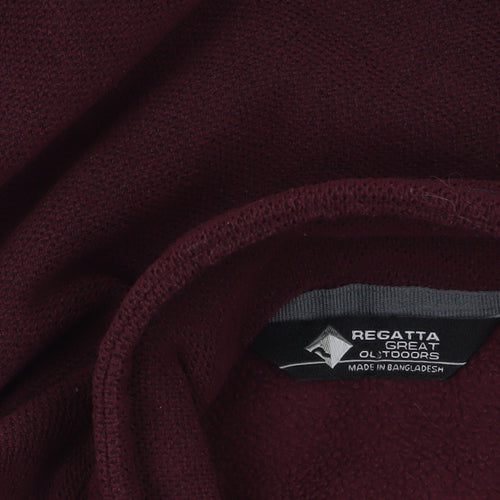 Regatta Men's Brown Fleece 1/2 Zip Pullover XL Outdoor Sweatshirt