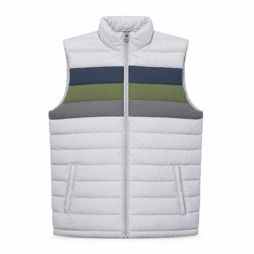 New Balance Womens Grey L Padded Lightweight Puffer Waistcoat