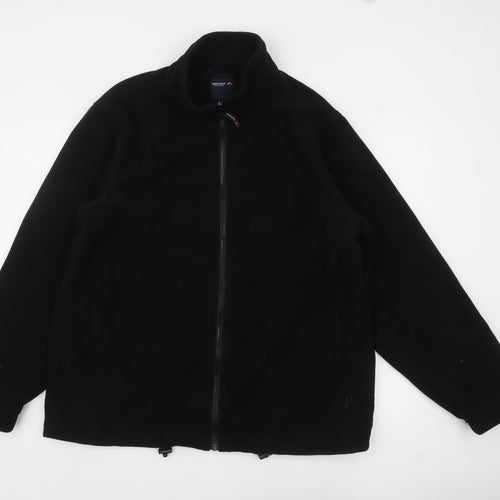 Snowdonia Men's Black Fleece Full Zip Jacket Size M 40in