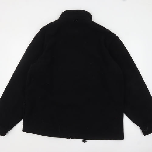 Snowdonia Men's Black Fleece Full Zip Jacket Size M 40in