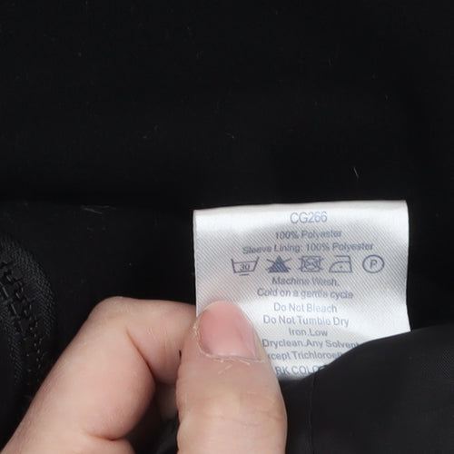 Snowdonia Men's Black Fleece Full Zip Jacket Size M 40in