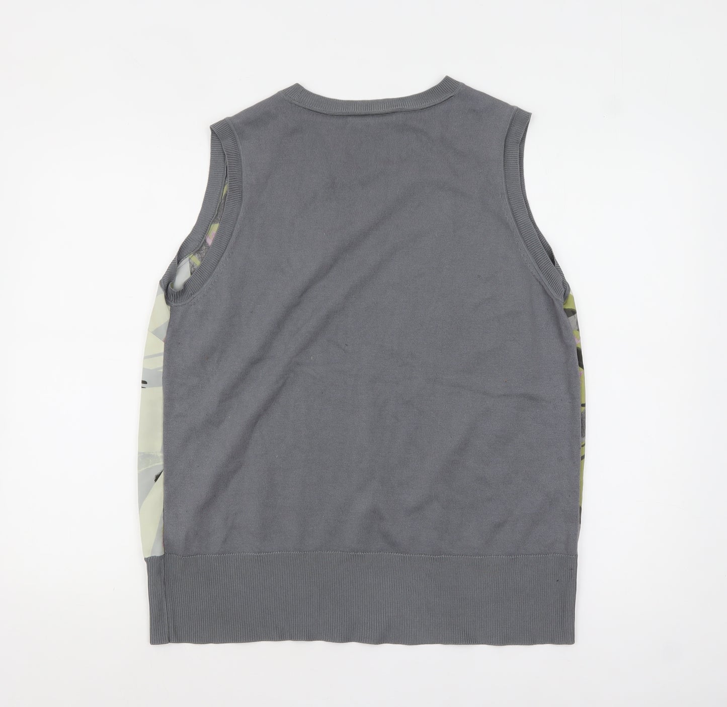 Next Womens Multicoloured Geometric Sleeveless Tank Top Size 18