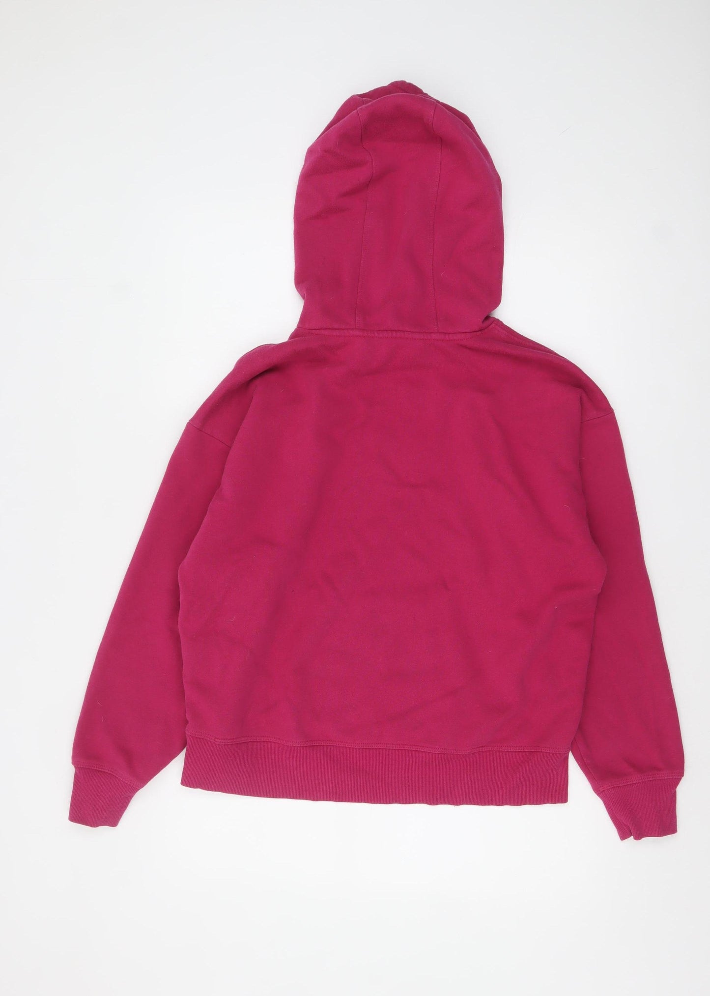 DKNY Sport Women's Pink Pullover Hoodie Medium Cotton Blend