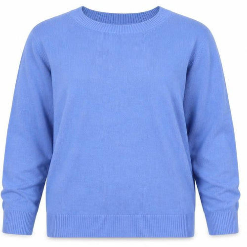 Marks and Spencer Women’s Blue Acrylic Crew Neck Jumper Size 12