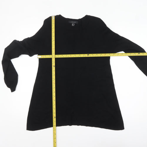 Atmosphere Women's Black Size 12 Crew Neck Long Sleeve Pullover Jumper