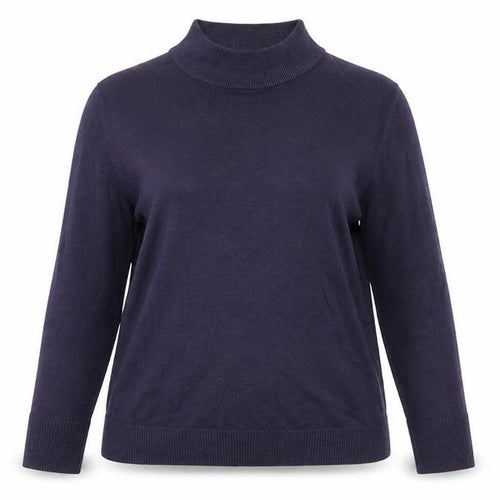 Marks and Spencer Women’s Purple Roll Neck Jumper Size 16