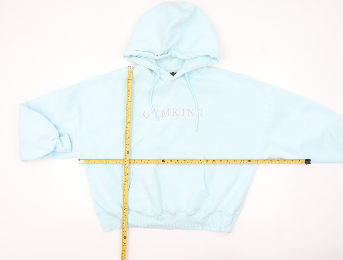 Gym King Women's Blue Size 12 Pullover Hoodie Cotton Blend