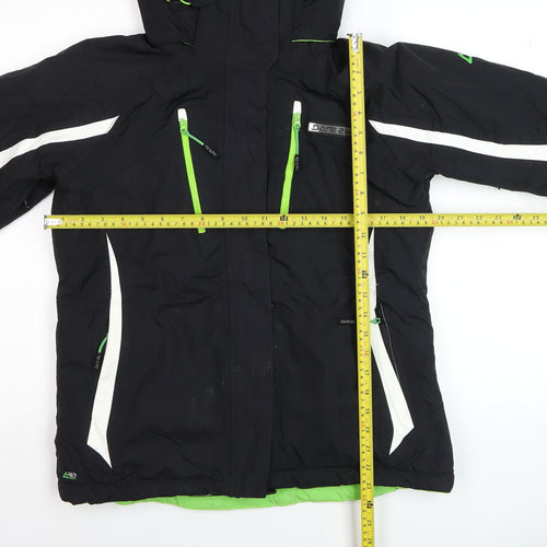 Dare 2b Women’s Black Ski Jacket Size 12 Waterproof Breathable Hooded