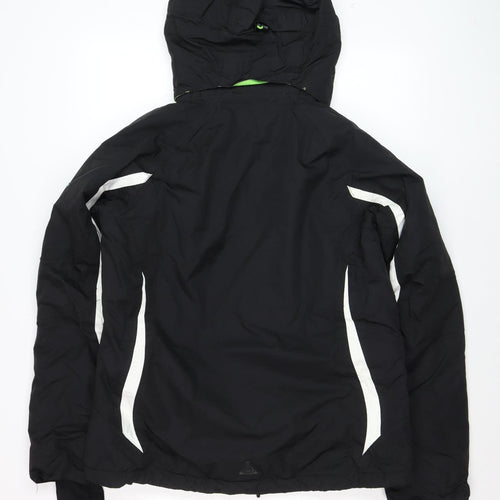 Dare 2b Women’s Black Ski Jacket Size 12 Waterproof Breathable Hooded