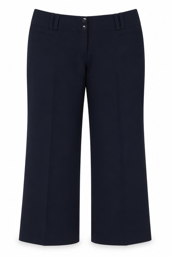 Front view of Dunnes Women’s Black, size UK 18, Stretch Dress Pants