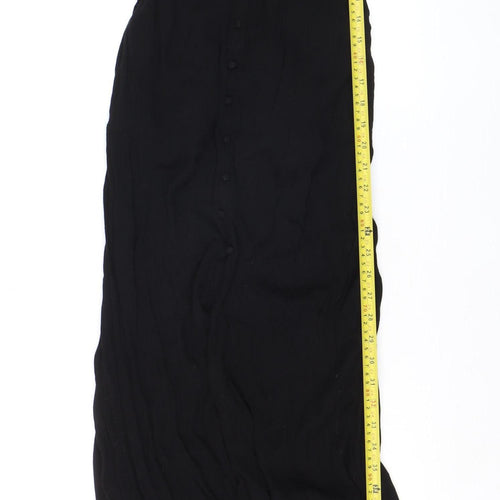 River Island Women's Black Off Shoulder Maxi Dress Size 8
