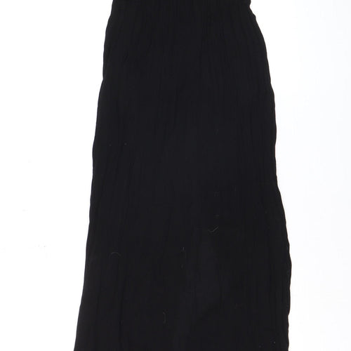 River Island Women's Black Off Shoulder Maxi Dress Size 8