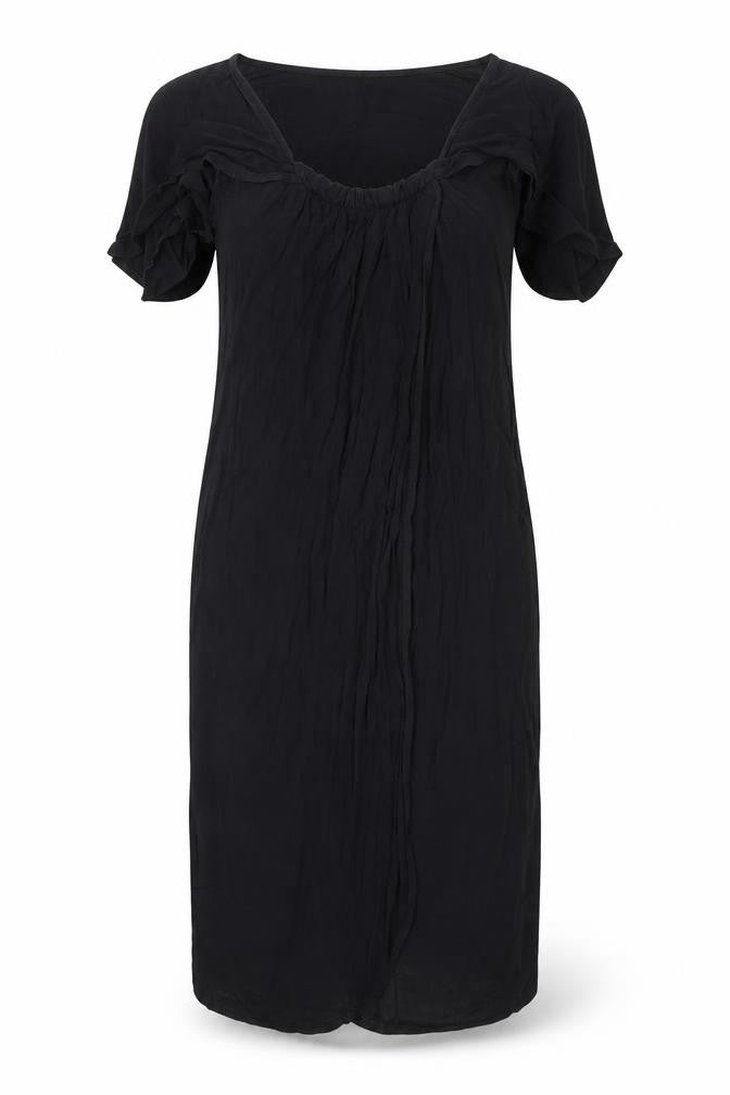 Fever London Women’s Black V-Neck Knee Length Sheath Dress Size 10