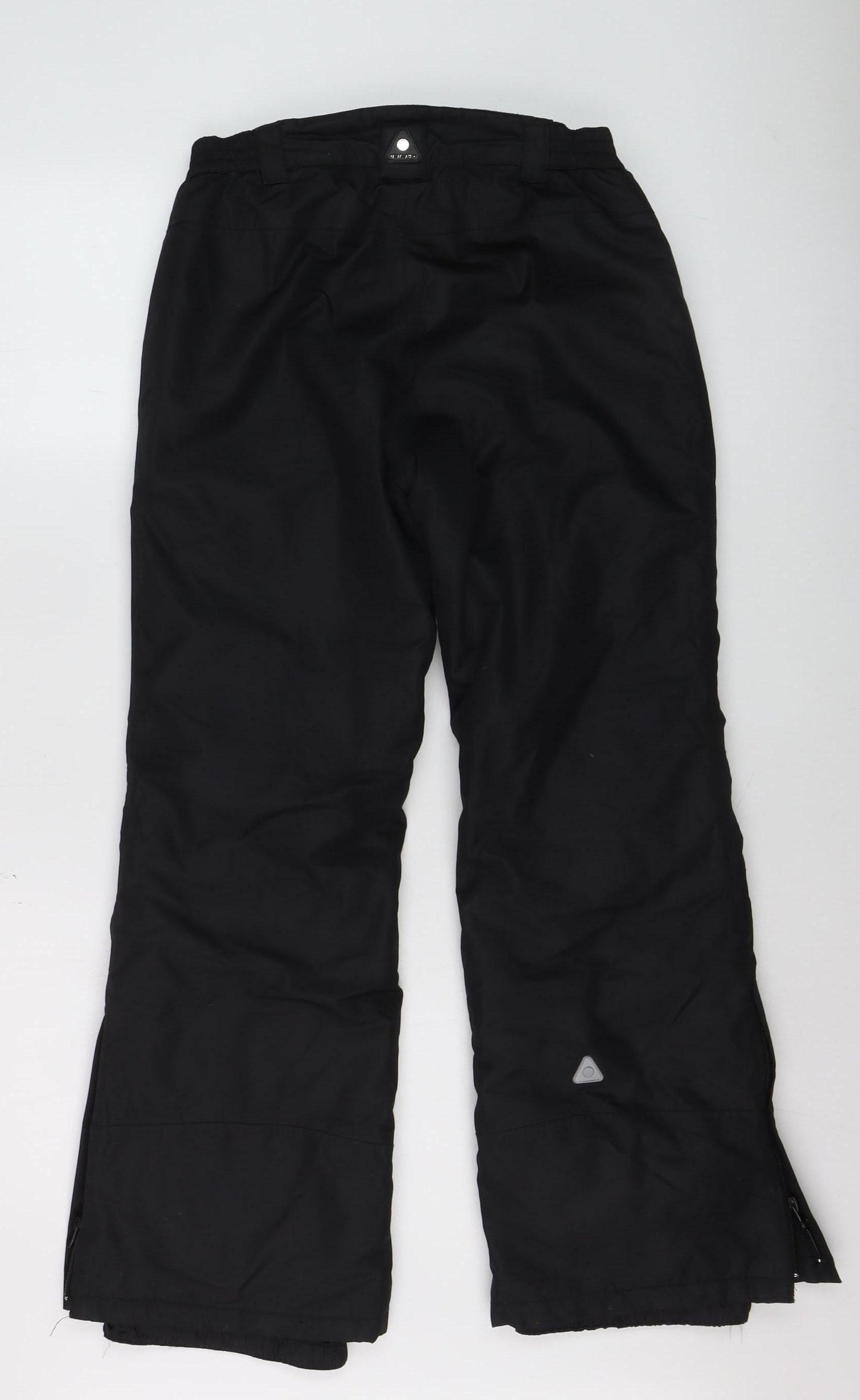 Icepeak Boys Black 11-12 Years Waterproof Insulated Snow Pants