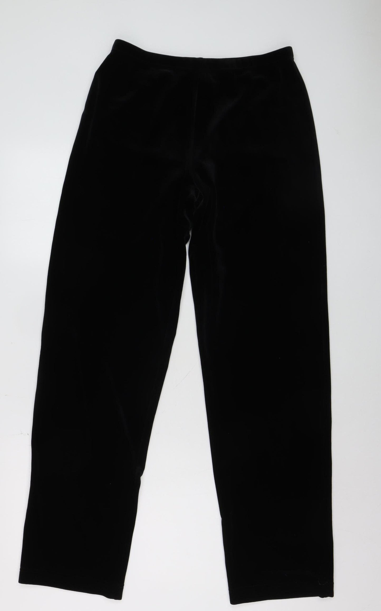 Georgedé Paris Women’s Black Velvet Leggings Size 12