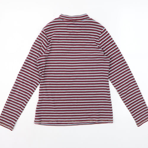Marks and Spencer Girls Harry Potter Multicoloured Striped Long Sleeve Mock Neck T-Shirt 13-14 Years