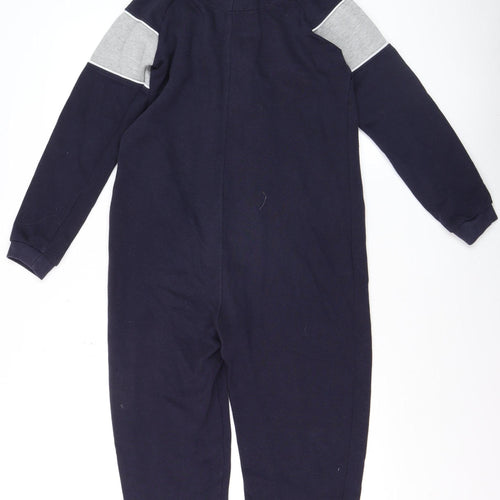 Tottenham Hotspur Boys Navy & Grey One Piece Hooded Pyjamas 11-12 Years